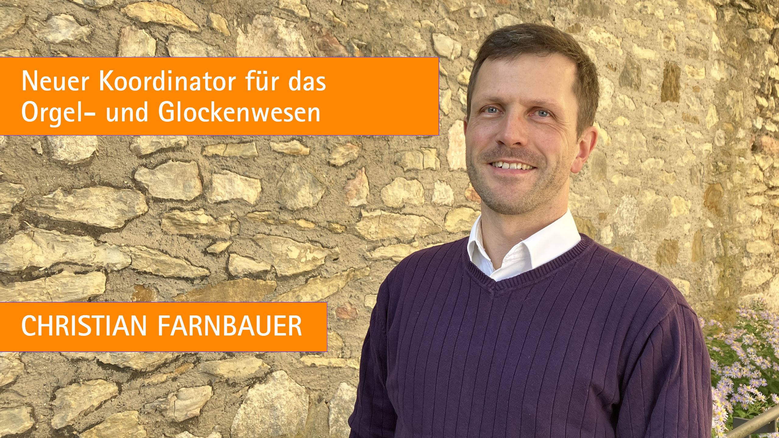 Christian Farnbauer ist neuer Mitarbeiter an der Fachstelle Kirchenmusik